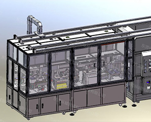 第二代运动式封装机自动化生产线